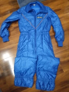 Ellesse Ski Suit 90s Vintage Retro One Piece Snow Blue Men's i 42 L 38 - Picture 1 of 11