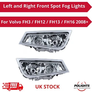 Pair of Left and Right Spot Fog Lights for Volvo FH13 2008+ - Picture 1 of 5