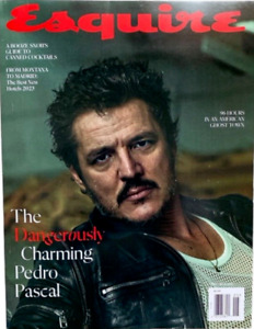 ESQUIRE MAGAZINE-MAY 2023-THE DANGEROUSLY CHARMING-PEDRO PASCAL-BRAND NEW