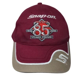 Snap-on 85 Years Proud Strapback Hat Red OSFA Embroidered Adjustable - Picture 1 of 8