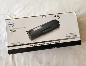Genuine Dell B116X Toner Cartridge YK1PM Black - FACTORY SEALED - NEW - Picture 1 of 6