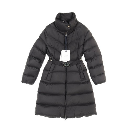 【Cappotto】MONCLER BROU Piumino Lungo Nero Moncler Dal Giappone Usat