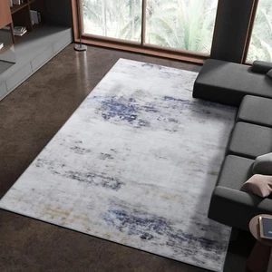 Abstract Area Rug Modern Washable Rug Soft Non Slip Rug Low Pile for Bedroom Liv - Picture 1 of 7