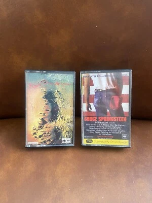 1984 Bruce Springsteen Born In The USA Cassette Tape + Midnight Oil 1981 Casette - Image 1 of 4