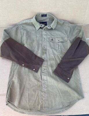 BROWNING SOFT NATURALS BIRD GAME DUCK GEESE PHEASANT HUNTING SHIRT MENS LARGE - Image 1 of 4