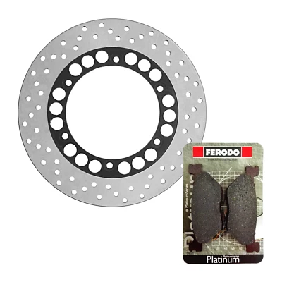 RMS / FERODO Kit/freno Yamaha XP T-Max 500 2001/2003 posteriore disco RMS pastiglie Ferodo