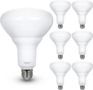 LED BR40 Bulbs, Dimmable, 65W Equivalent, 10 Year Life, 850 Lumens, E26 Base, 27 - Picture 1 of 9