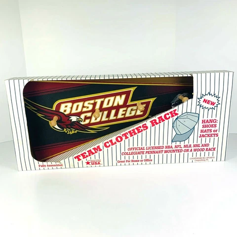 Boston College Eagles TEAM Clothes Shoes Hats Jackets Rack NOS Brand New In Box Cover