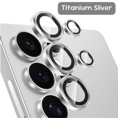 Cubierta protectora de lente de cámara anillos de metal para Samsung Galaxy S25 Ultra S25 Plus Foto 1 de 4