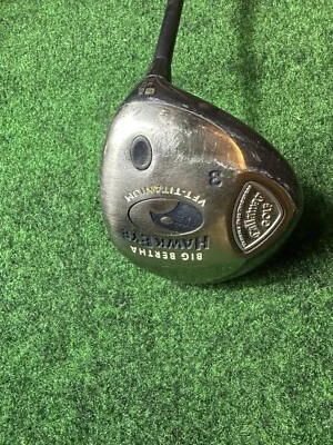 Графитовая рукоять вуда для фервея под правую руку Callaway Big Bertha Hawk Eye VFT-Titanium #3 43 дюйма - Изображение 1 из 4