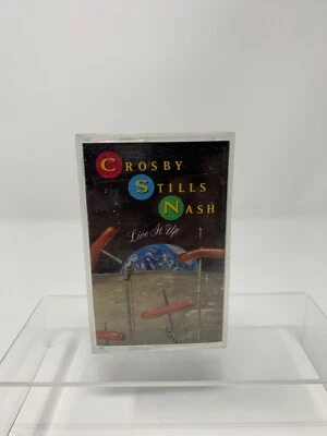 Live It Up by Crosby, Stills & Nash (Cassette, Jun-1990, Atlantic (Label)) - Image 1 of 4