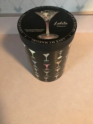 Colección de vidrio Martini Santa Bárbara Design Lolita Princess 7 oz pintado a mano Foto 1 de 3
