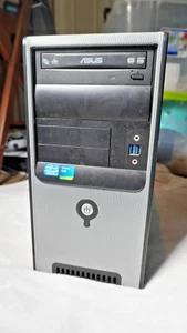 Asus custom tower pc inter D82085-804 MOTHERBOARD CORE 2 DUO 3.16GHz - Afbeelding 1 van 3