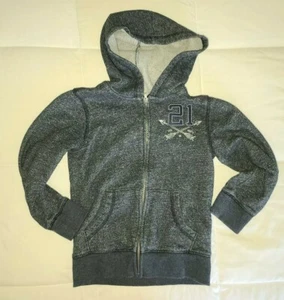Felpa con cappuccio e zip ragazzo blu navy manica lunga True North #21 taglia 4/5 - Foto 1 di 5