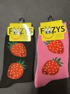 Calze Fragola 2 PAIA Foozys Calze Donna Collezione Alimenti e Bevande, NUOVE - Foto 1 di 1