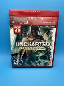 Uncharted Drake's Fortune PS3 PlayStation 3 - Complete CIB - Picture 1 of 3