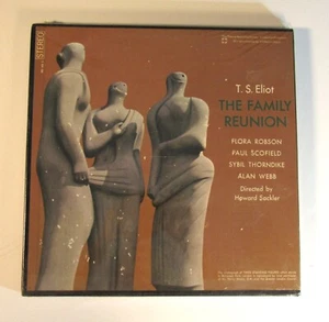 Sealed 12" 3xLP Box Set T.S. Eliot The Family Reunion - 1965 - FREE SHIPPING - Picture 1 of 2