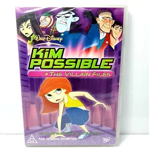 Disney's Kim Possible The Villain Files (DVD PAL Region 4) BRAND NEW - Picture 1 of 4