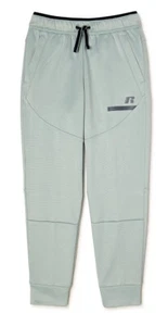 Russell Boys Lt. Green Fleece Joggers Size XL 14/16 NWT - Picture 1 of 2