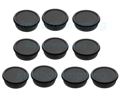10pcs Rear Lens & Body Caps Protective Cover for Pentax K PK Camera Sets