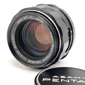 "NEAR MINT +" Pentax smc Takumar 50mm f/1.4 MF Standard Lens for M42 mount JAPAN - Picture 1 of 12