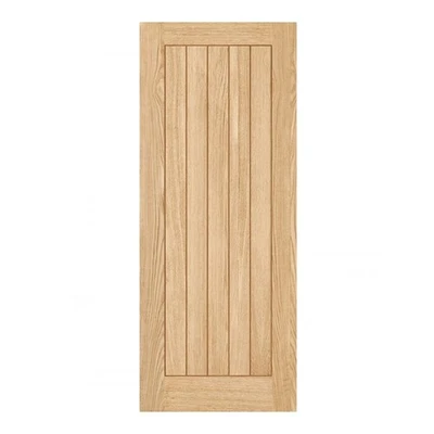 LPD Internal Belize Oak Pre Finished Cottage Style Solid Doors + Delivery - Image 1 of 4