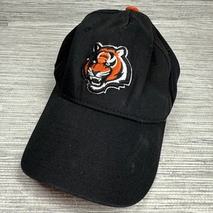 Bengals Mütze Kappe NFL Team Bekleidung schwarz Baumwolle verstellbar Tiger Emblem Jugend Größe - Bild 1 von 7