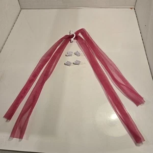 2015 Barbie Dream House Canopy Sheer Curtains Holder Tie Backs Replacement Parts - Picture 1 of 4