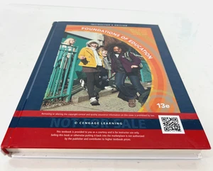 Foundations of Education by Ornstein, Allan C... 13th Ed | Instructor's Edition - Imagen 1 de 5