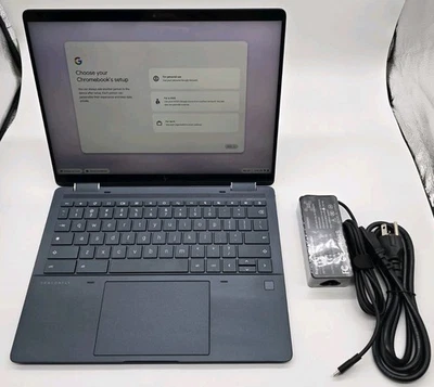 Chromebook HP Elite Dragonfly 13.5" QHD Touch i5-1245U 16GB 256GB WIFI CROMOS Foto 1 de 4