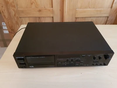 KENWOOD Stereo Tapdeck KX-880 HX , Stereo Cassette Deck , schwarz . - Bild 1 von 3
