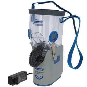 Hippomed Air One Flex Pferde Inhalator Akku mit Warmblutmaske Akku Inhaliergerät - Bild 1 von 6