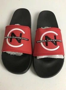 Herren Sandalen Nautica Competition Killian KM956-2 Pantoletten Größe 13 rot/schwarz - Bild 1 von 9