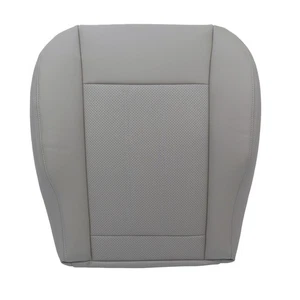 Cubierta de asiento inferior del conductor cuero gris 08-20 Dodge Grand 11-16 Town & Country - Imagen 1 de 6
