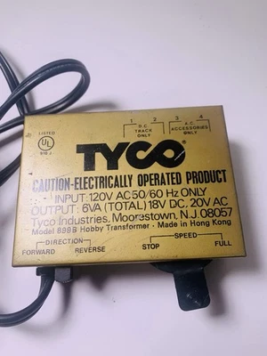 Paquete de energía eléctrica Tyco HO transformador de tren modelo 899B Foto 1 de 4
