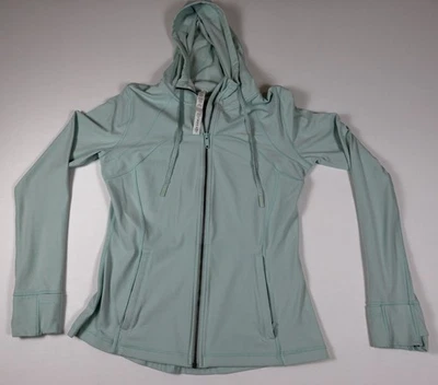 Куртка с капюшоном Lululemon Define как новая светло-зеленая размер 12 - Изображение 1 из 4