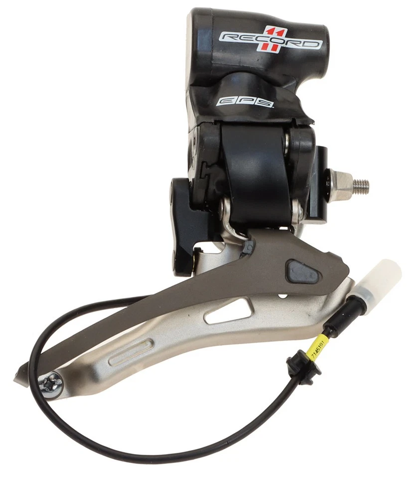 Desviador delantero Campagnolo Record 11 EPS doble soldadura fuerte FD12-RE2BEPS NUEVO NOS Foto 1 de 4