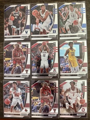 *15* 2020-21 Panini Prizm Draft Picks Saddiq Bey Dotson Stanley Avdija Maledon - Image 1 of 2