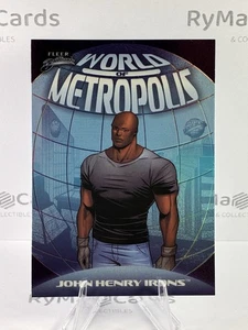 John Henry Irons 2025 Fleer Brilliants Superman #WM-6 World of Metropolis 1:80 - Bild 1 von 2