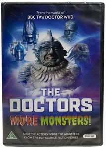 Die Ärzte mehr Monster: Interviews mit Dr Who Schauspielern 2 Disc DVD Set 6+ Stunden NEU - Bild 1 von 3