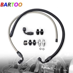 6AN Power Steering Hose Kit for chervy LS Swap Pressure Return Line Universal - Picture 1 of 12