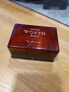 Box Seife SAVON WORTH Je reviens PARIS Les Parfums Soap Vintage France - Bild 1 von 5