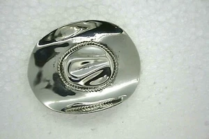 Vintage Mexican Sterling Silver Cowboy Hat Pin/Brooch TR-127 14.3GR - Picture 1 of 6