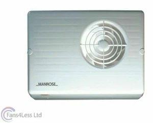 Manrose CF200 4" 100 mm Std Timer Zugkabel Feuchtigkeit Wanddecke Badezimmer Ventilator - Bild 1 von 1