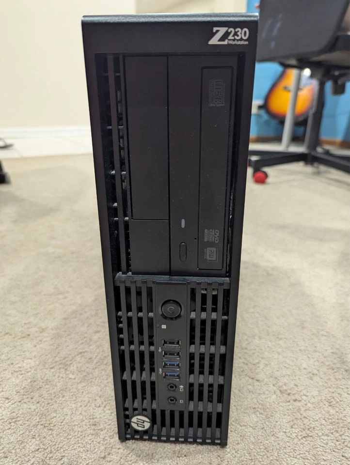 HP Z230 Small Form Factor Workstation Xeon E3-1270 v3 @ 3.50GHz 16GB RAM  NO HDD - Image 1 of 4