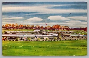 Postcard Meadowbrook Motor Inn Portsmouth New Hampshire Posted 1964 - Picture 1 of 2