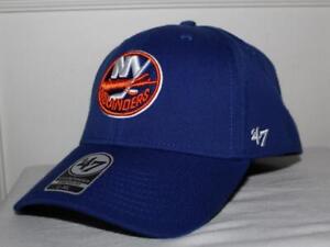 NEW YORK NY ISLANDERS '47 Brand Contender Stretch Fit Fitted Hat Cap L/XL *6R