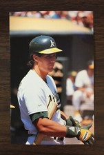 1989 JOSE CANSECO #5of 8 Barry Colla 3-1/2" x 5-1/2 "Postcard Athletic H8020420