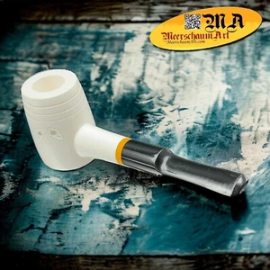 Espuma de marArt_Genuine BLOCK espuma de mar fumar tabaco pipa pipa_wc_海泡石烟斗 - Imagen 1 de 13