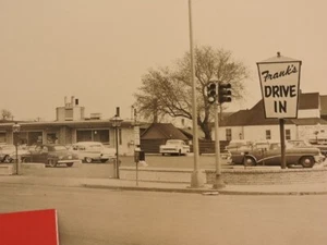 Minneapolis Franks Drive In 1960 Hiawatha at Lake Street Photo, Menu - Picture 1 of 4